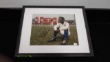 Framed Pele Soccer Signed Autographed Picture With Certified C.O.A.