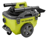 RYOBI ONE 18V 6 - Gal. Cordless Wet/Dry Vacuum***COMPLETE UNUSED***TOOL ONLY***