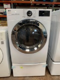 LG Dryer Electric 7.4 cu. ft. Ultra Large Cap. Smart wi-fi Enabled SteamDryer