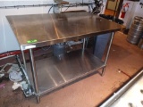 4ft Stainless Steel Table