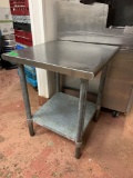 2ft Stainless Steel Table