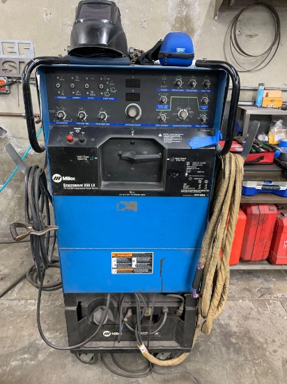 Miller Syncrowave 350LX TigRunner Tig Welder With Wireless Pedal