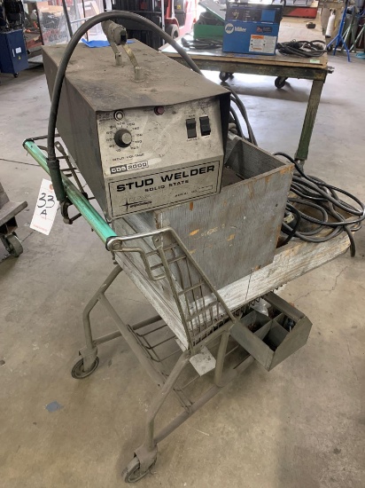 Nova Stud Welder With Rolling Cart