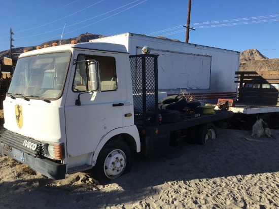 1981 FIAT Iveco with 11ft Flat Bed*NOT RUNNING*