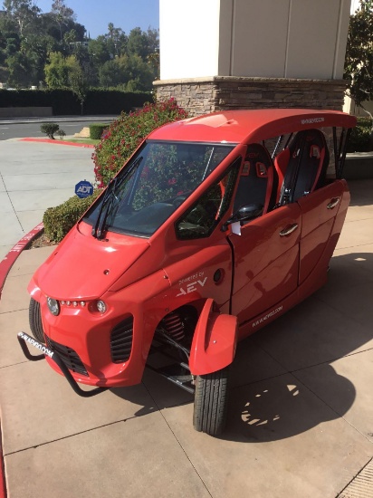 2019 Austin Electric Vehicles Electric Enclosed Three Wheel Autocycle*WORKING*