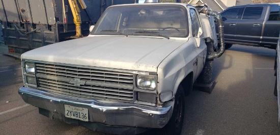 1984 Chevrolet C10 with Street Sweeper Attachment*NOT RUNNING*FOR DEALER/EXPORT ONLY*