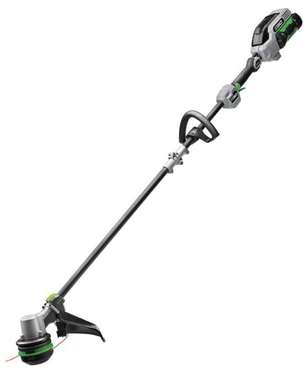 EGO Power+ 15in. String Trimmer POWERLOAD and Carbon Fiber Split Shaft w/2.5Ah Battery and Charger