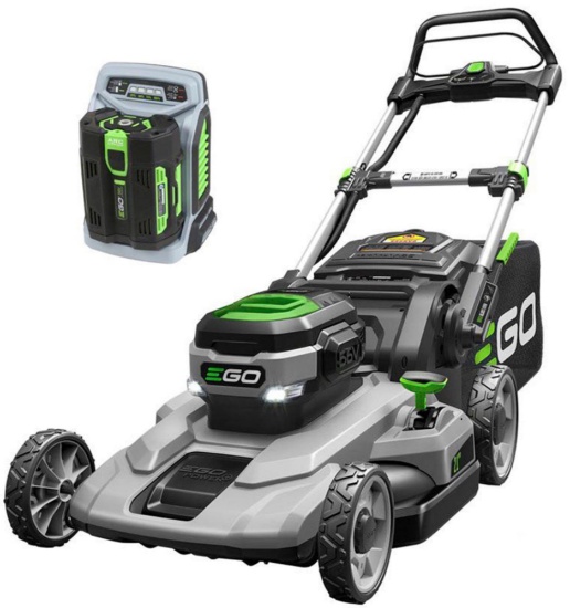 EGO 56-Volt 21-in Push Cordless Electric Lawn Mower 5 Ah Battery and Charger