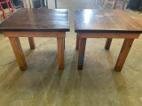 Wooden Tables lot of 2