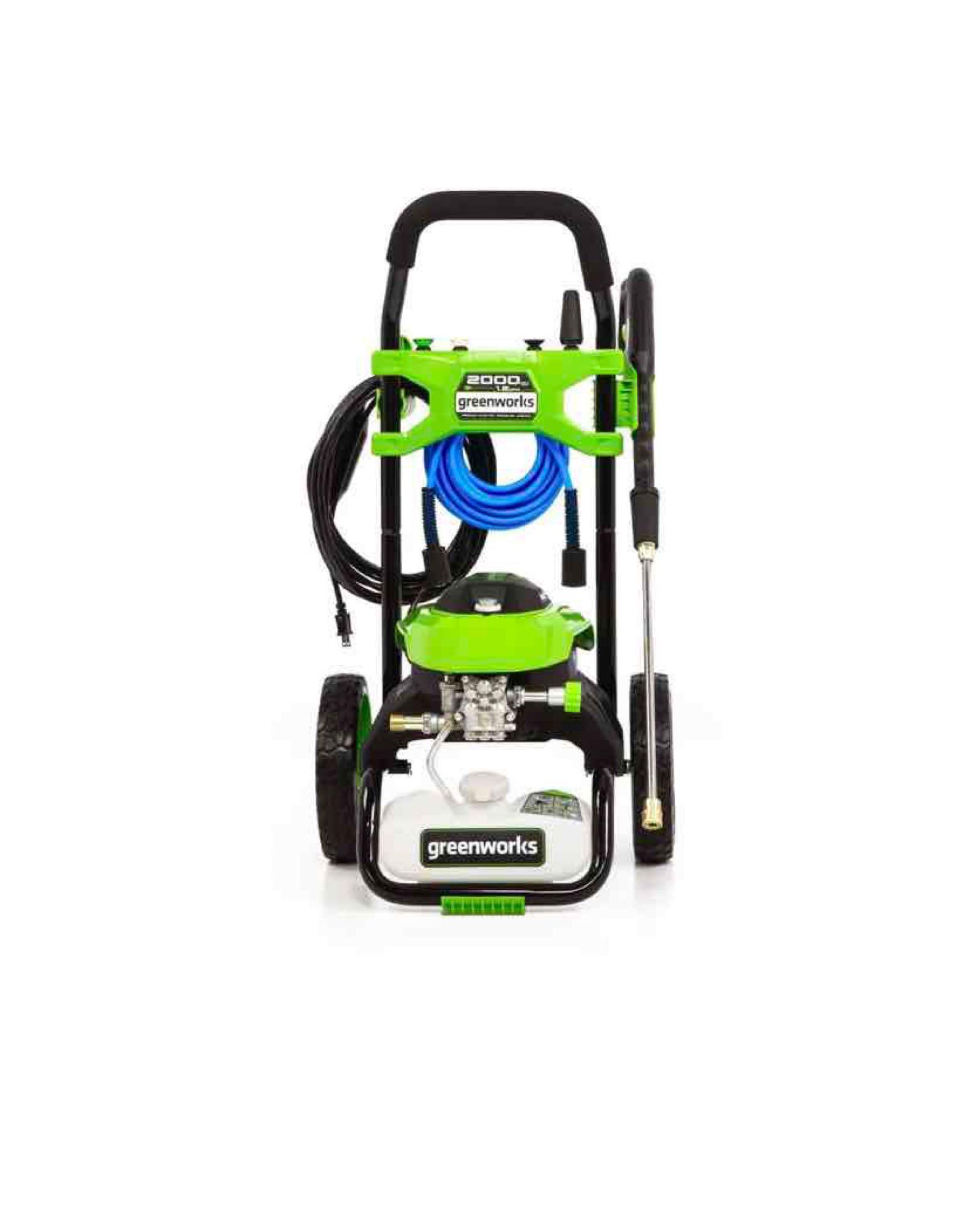 Greenworks Pressure Washer ModelEPW2000 Proxibid