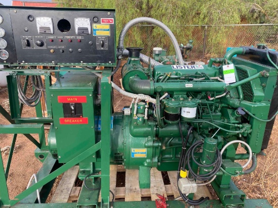 Lister Petter 28.42kw Diesel Generator