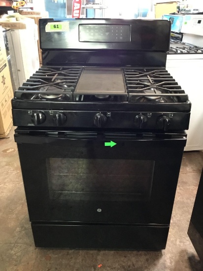 GE 30in Free-standing Gas Convection Range with No Preheat Air Fry