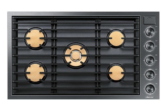 Dacor Contemporary 36in. Built-In Gas Cooktop with 5 burners with SimmerSear