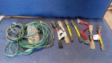 Box Lot of Extension Cords and Cord Adapters