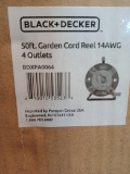Black & Decker 50 Ft.Garder Cord Reel 14awg