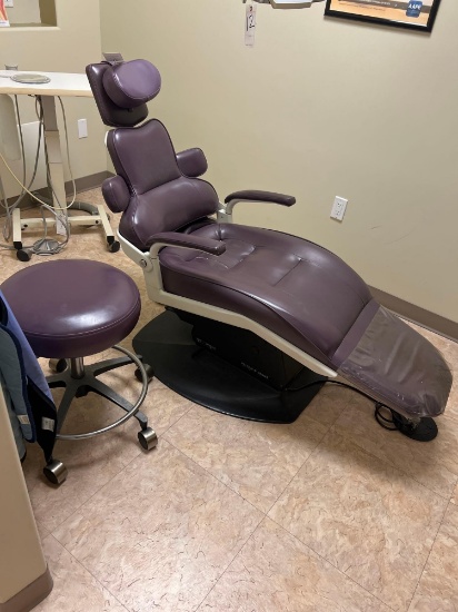 Pelton & Crane Coachman II Dental Examination Chair and Stool