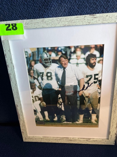 John Madden Autographed Photo *WITH C. O. A.*