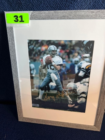 Roger Staubach Autographed Photo *WITH C. O. A.*