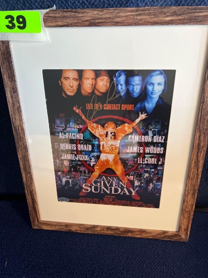 Al Pacino Any Given Sunday Autographed Photo *WITH C. O. A.*