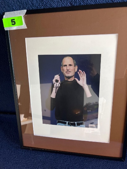 Steve Jobs Apple *DECEASED* Autographed Photo *WITH C. O. A.*