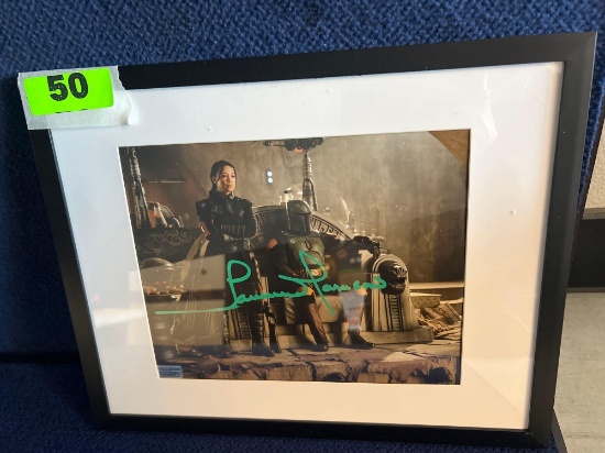 Termuera Morrison Autographed Star Wars Photo *WITH C. O. A.*