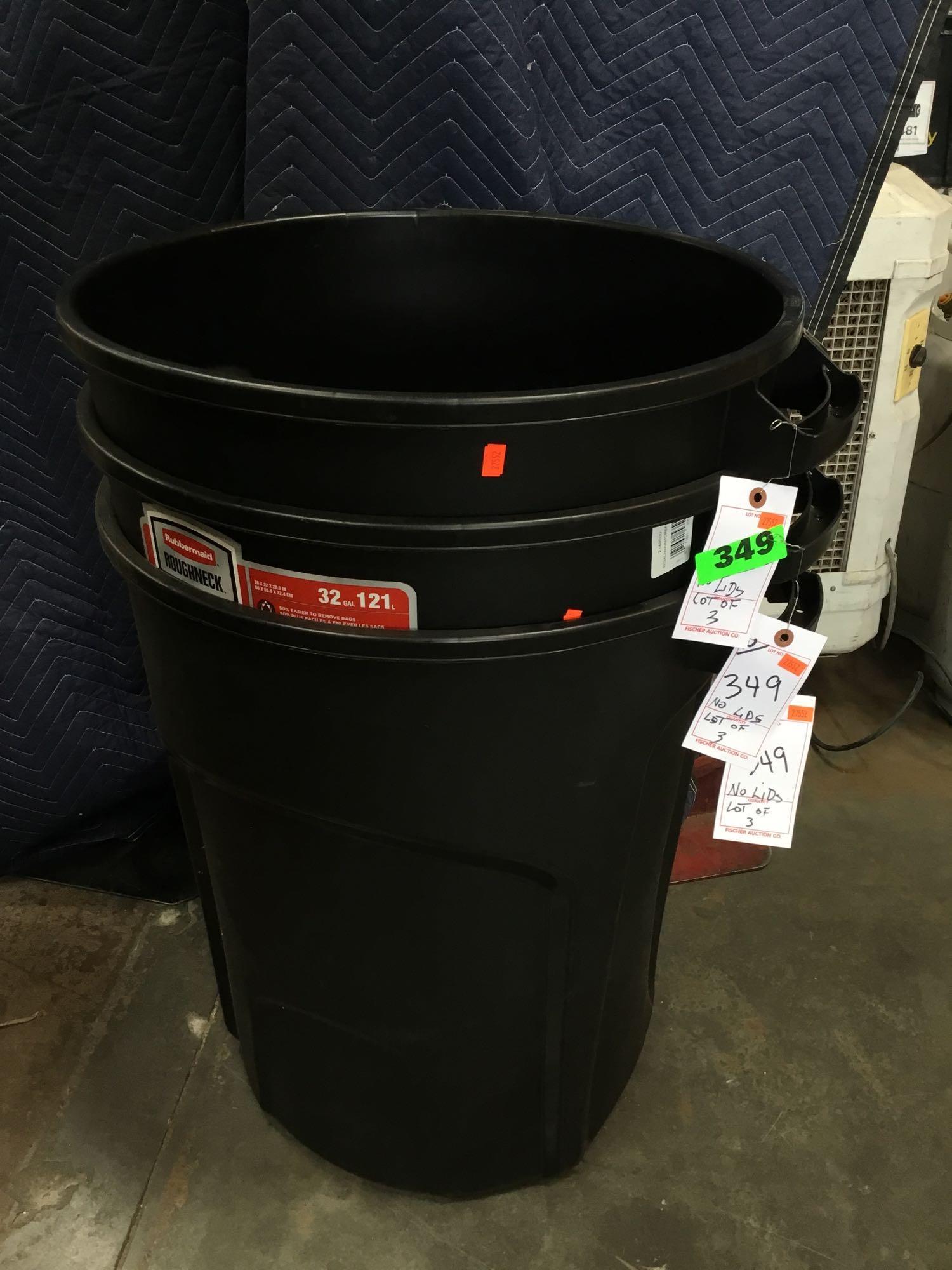 At Auction: RUBBERMAID CONTAINERS