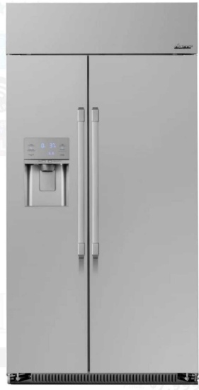 DACOR 42in Counter Depth Built-In Side by Side Refrigerator with 24 Cu. Ft. Total Capacity*UNOPENED*