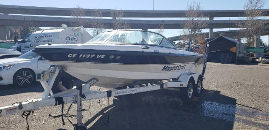 2000 MasterCraft with Trailer*STARTS AND RUNS*SEE VIDEO BELOW*