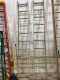 Lot of Incomplete Extension Ladders