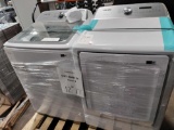 Samsung Top Load Washer and Electric Dryer Set