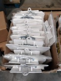 (3) Boxes of White Plastic Clipboards