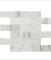 (5) Cases of Premier Decor Arabescato Venato White Honed Marble Mosaic Tile