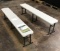 (2) Core 6ft Fold-in-Half Benches