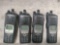 (4) Motorola Digital Portable Radios