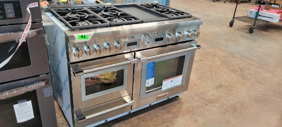 Thermador Pro Grand 48in. Smart Commercial Depth Freestanding Dual Fuel Range*UNUSED*