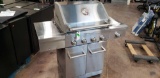 KitchenAid 4-Burner with Side Burner Propane Gas Grill in Stainless Steel with Matching Cover