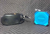 Lot of 2 ECOXGEAR Portable speakers