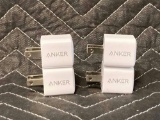 Lot of (4) Anker PowerPort PD Nano 20W High Speed Wall Charger