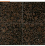 (4) Cases of Baltic Brown Polished Granite Floor and Wall Tile
