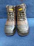 DeWalt Jackson Waterproof Steel Toe Work Boots Mens Size (13) Brown