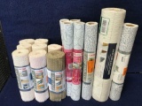 Box Lot of Assorted Drawer and Shelf Grip Print Liners