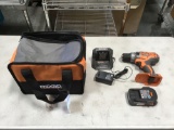 Ridgid 18v Li-Ion 1/2in Cordless Drill/Driver*TURNS ON*