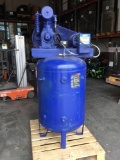 Saylor Beall 5HP Industrial Air Compressor with Extra Large Tank*WORKING WHEN REMOVED FROM POWER*