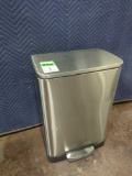 Stainless Foot Pedal Kitchen Trash Can*DENTS/DINGS*