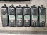 (6) Motorola Digital Portable Radios with Charging Base