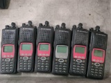 (6) Motorola Digital Portable Radios with Charger