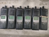 (6) Motorola Digital Portable Radios with Charging Base