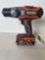 Ridgid 18V Cordless 1/2 in. Hammer Drill **TURNS ON**