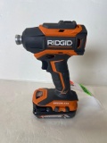 Ridgid 18V Brushless Cordless 1/4in. Impact Driver**TURNS ON**