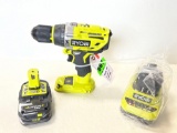 Ryobi 18v 1/2in. Brushless Hammer Drill/Driver Kit*TURNS ON*